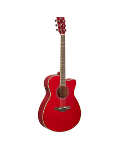Yamaha FSC-TA Ruby Red Acoustic Guitar 