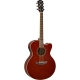 Yamaha CPX600 Root Beer Acoustic Guitar