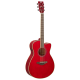 Yamaha FSC-TA Ruby Red Acoustic Guitar 